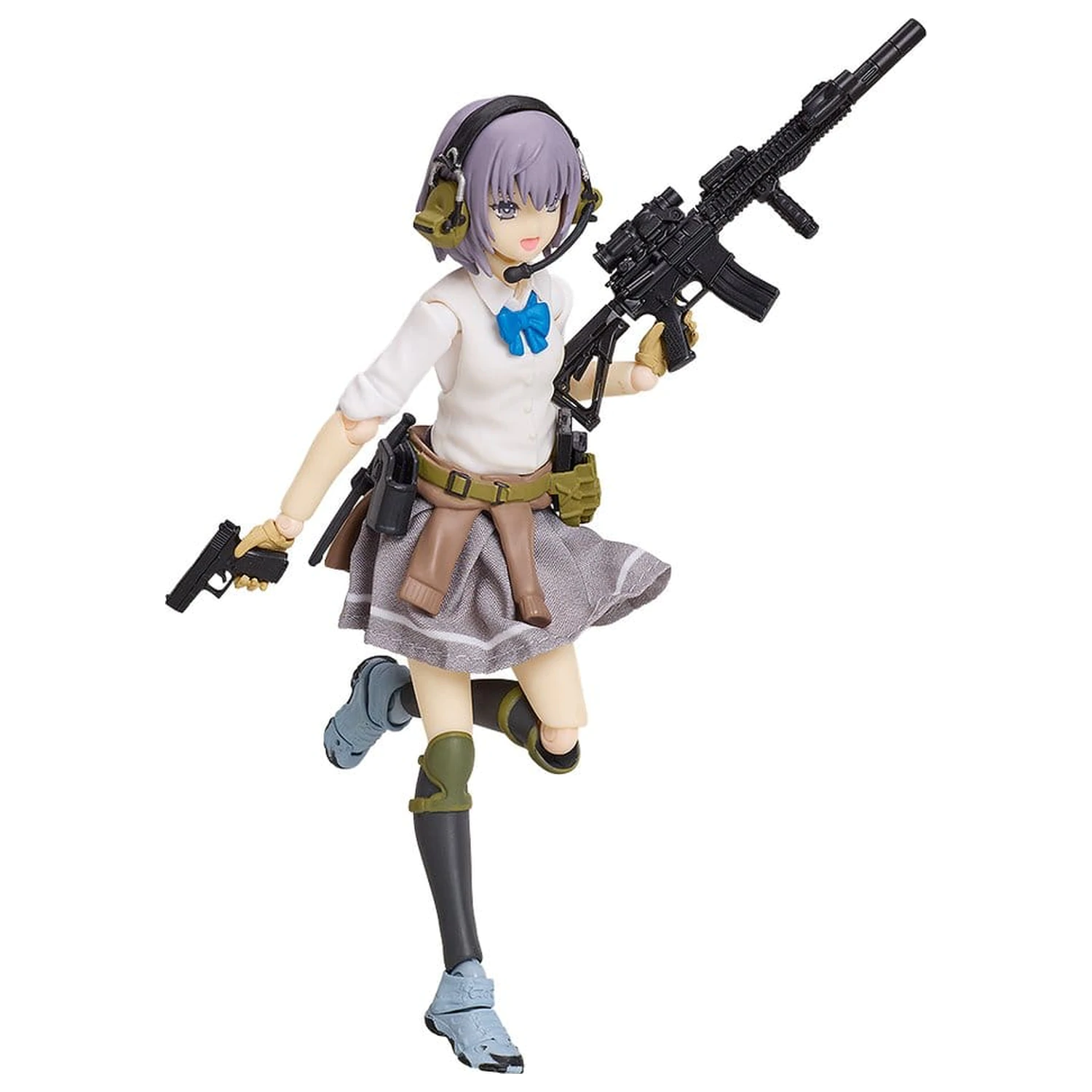 Little Armory figma Action Figure Miyo Asato: Summer Uniform ver. 1.5 13 cm product photo