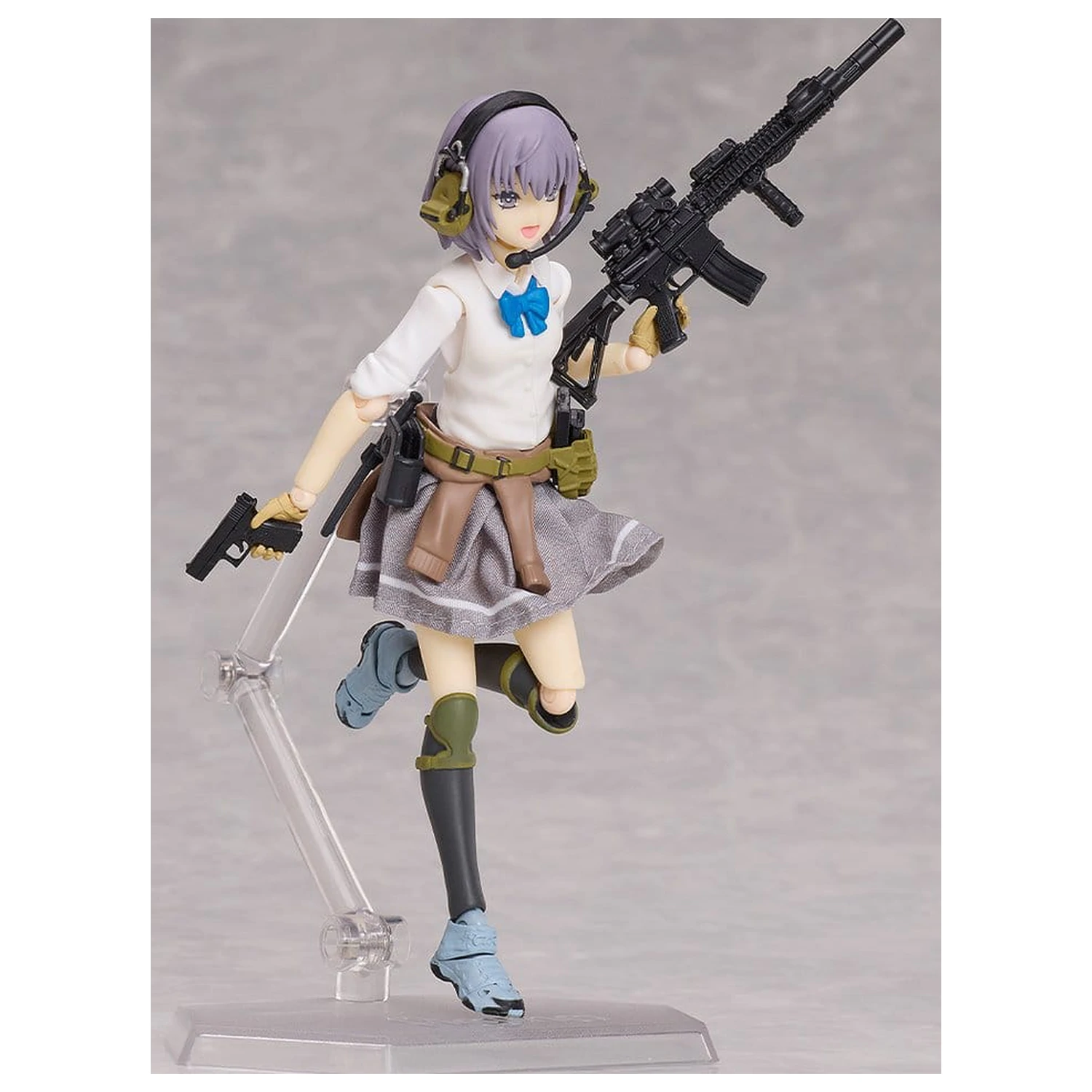 Little Armory figma Action Figure Miyo Asato: Summer Uniform ver. 1.5 13 cm product photo