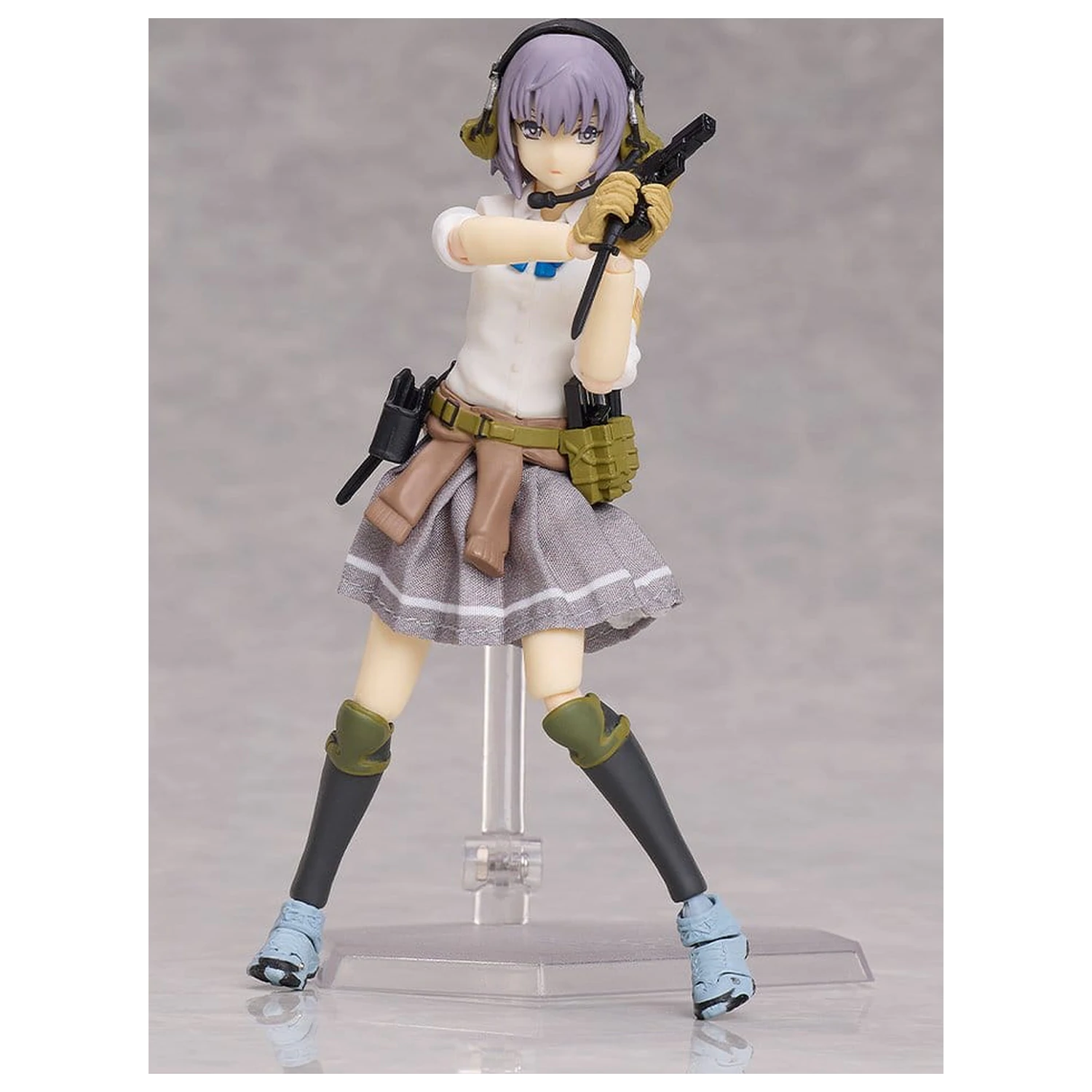 Little Armory figma Action Figure Miyo Asato: Summer Uniform ver. 1.5 13 cm product photo