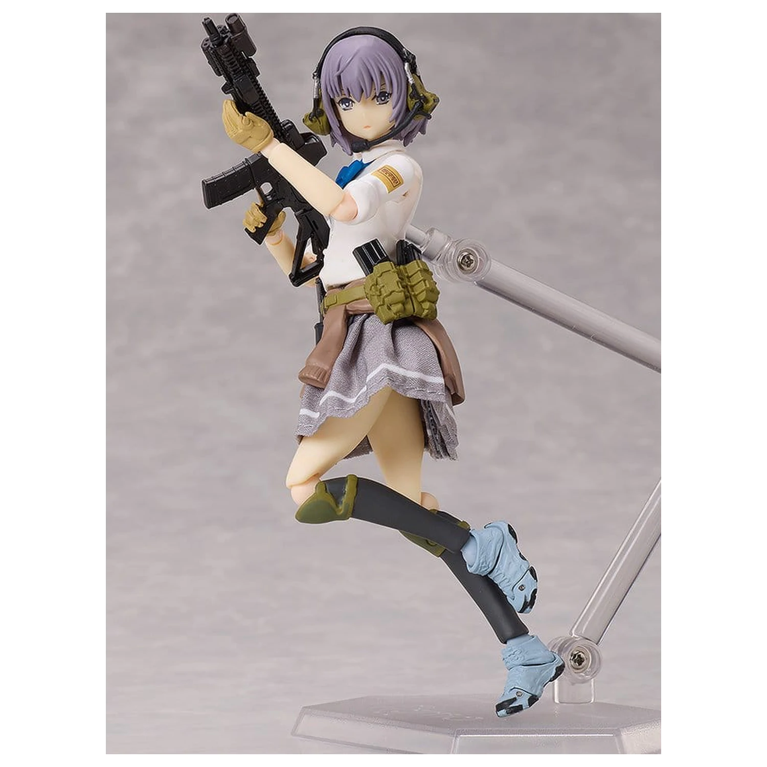 Little Armory figma Action Figure Miyo Asato: Summer Uniform ver. 1.5 13 cm product photo