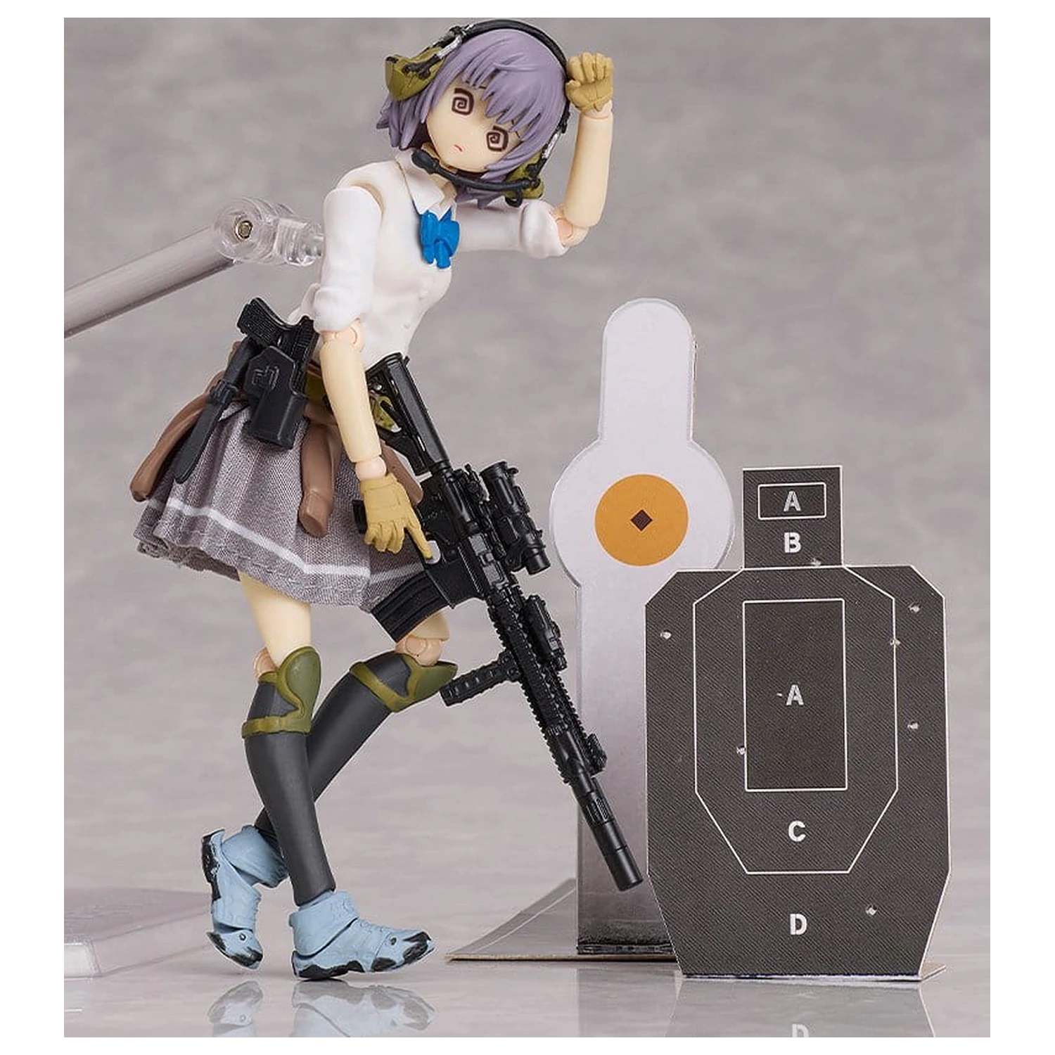 Little Armory figma Action Figure Miyo Asato: Summer Uniform ver. 1.5 13 cm product photo