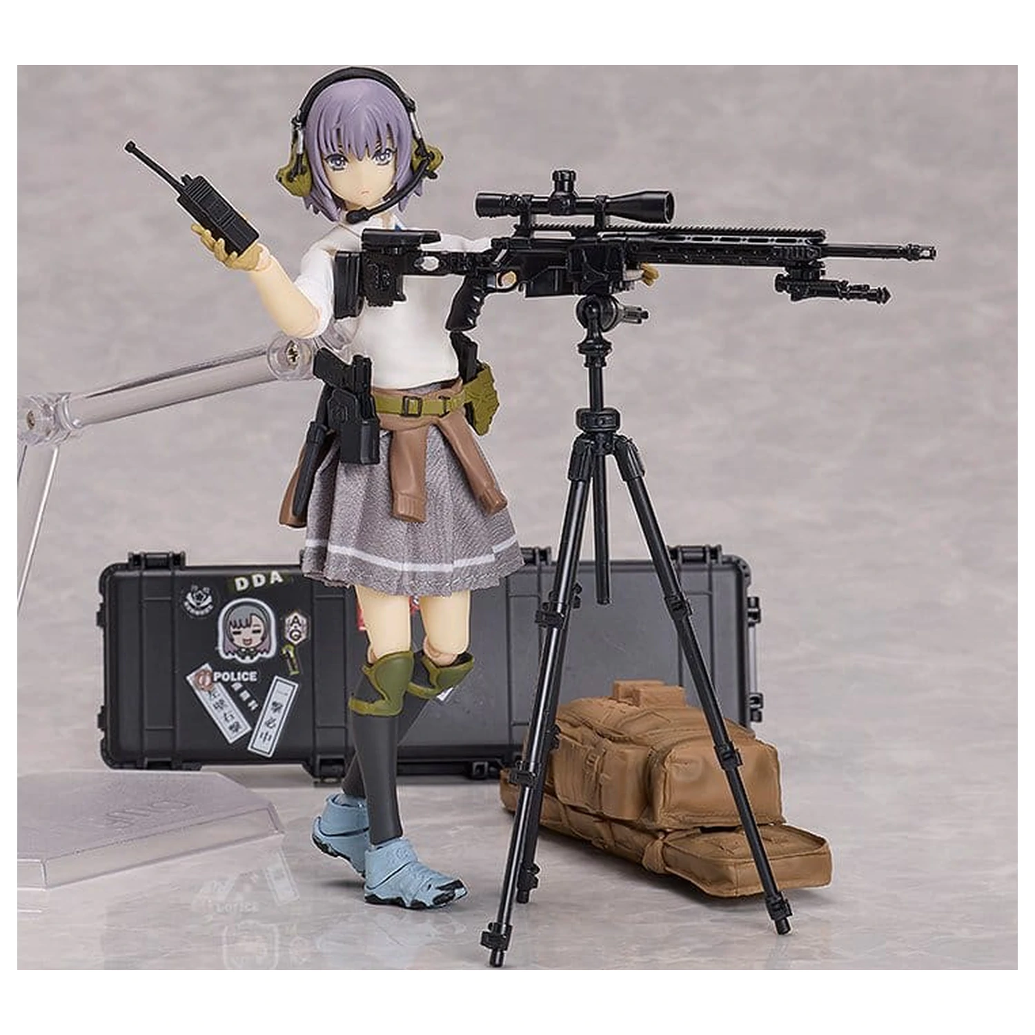 Little Armory figma Action Figure Miyo Asato: Summer Uniform ver. 1.5 13 cm product photo