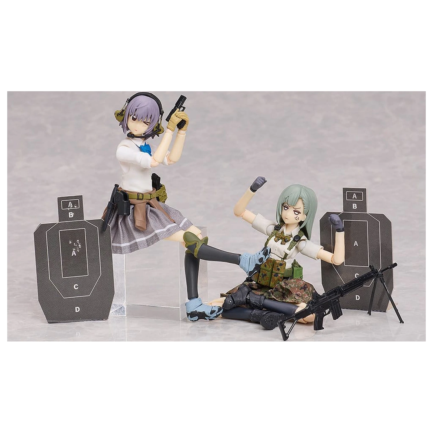 Little Armory figma Action Figure Miyo Asato: Summer Uniform ver. 1.5 13 cm product photo