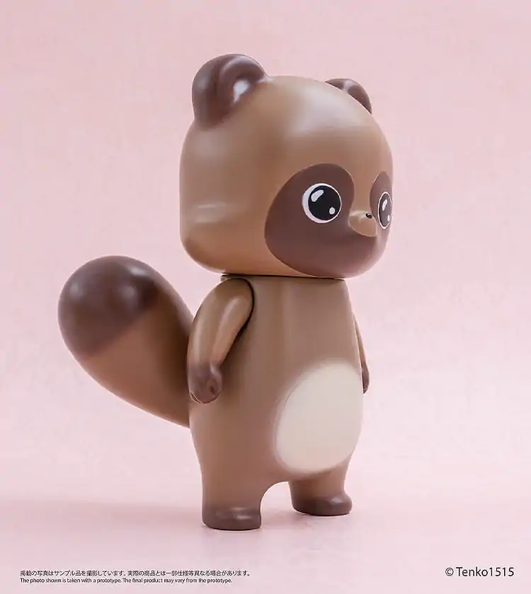 Little Fox with Two Tails Vinyl Figure Chibi Creature Ponkichi 15 cm product photo