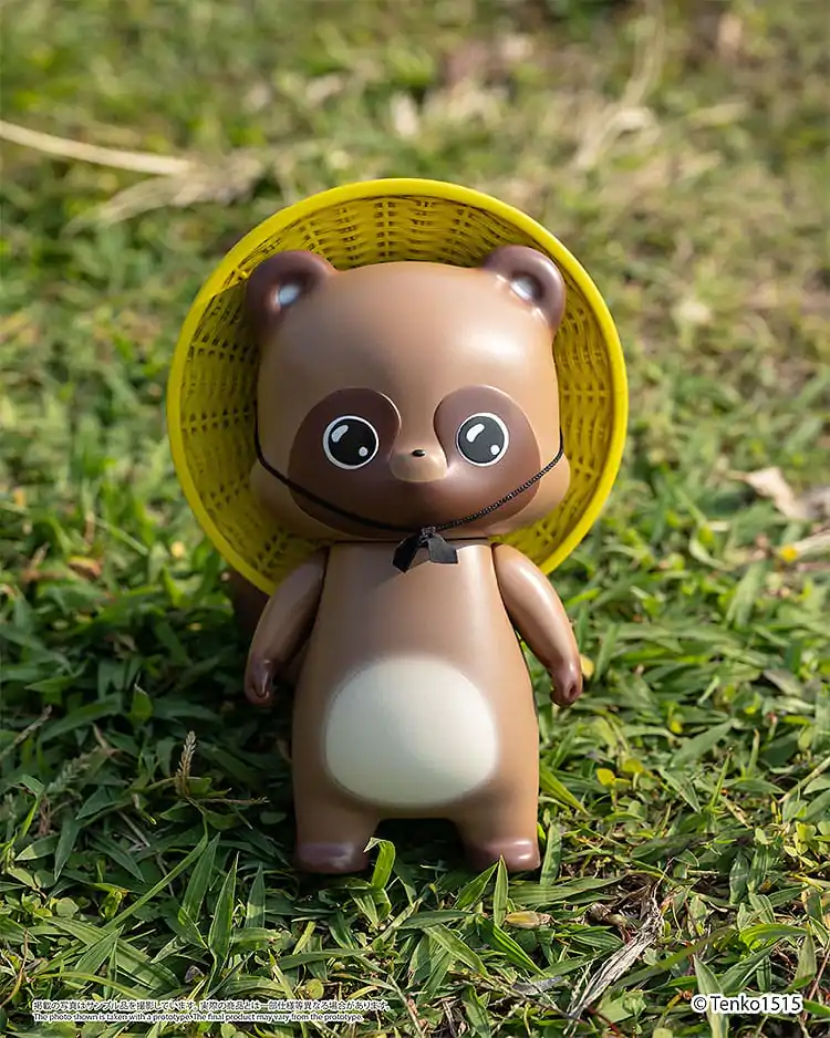 Little Fox with Two Tails Vinyl Figure Chibi Creature Ponkichi 15 cm product photo