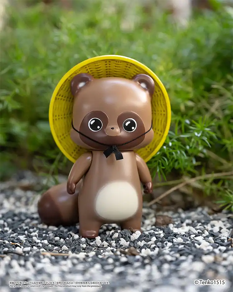 Little Fox with Two Tails Vinyl Figure Chibi Creature Ponkichi 15 cm product photo