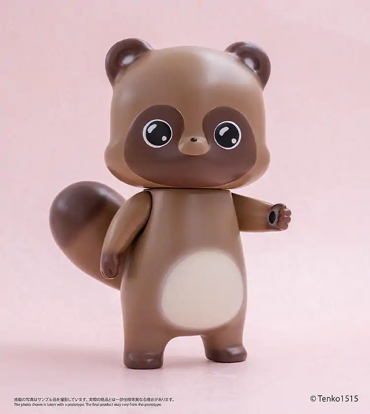 Little Fox with Two Tails Vinyl Figure Chibi Creature Ponkichi 15 cm product photo