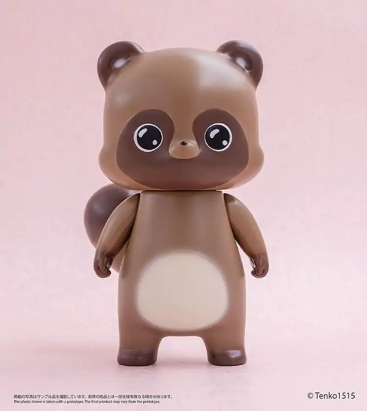 Little Fox with Two Tails Vinyl Figure Chibi Creature Ponkichi 15 cm product photo
