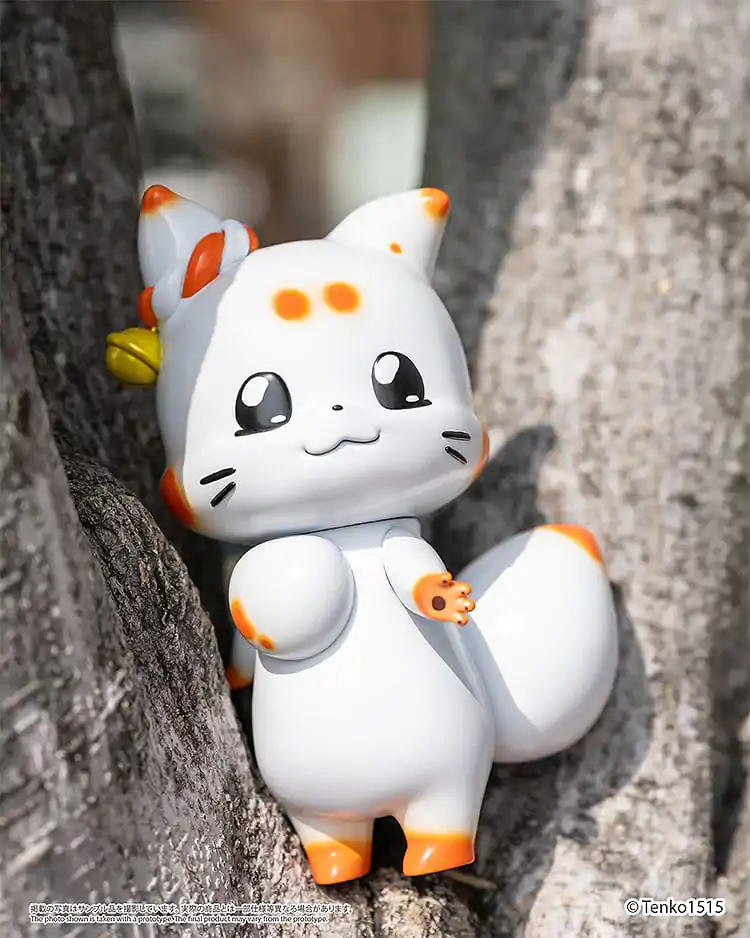 Little Fox with Two Tails Vinyl Figure Chibi Creature Tenko 15 cm product photo