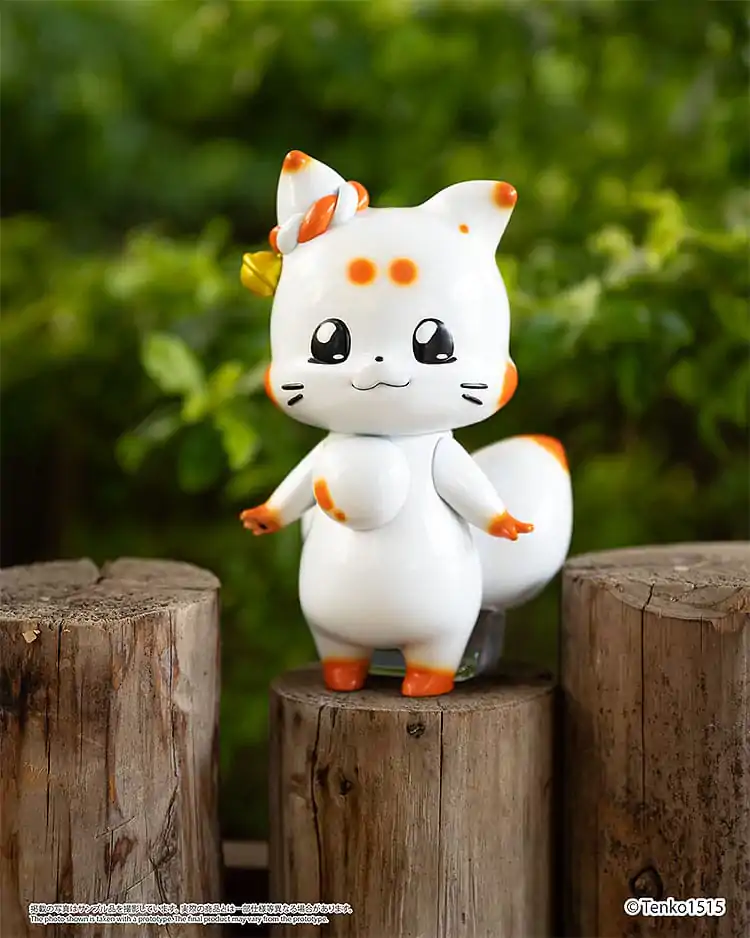 Little Fox with Two Tails Vinyl Figure Chibi Creature Tenko 15 cm product photo