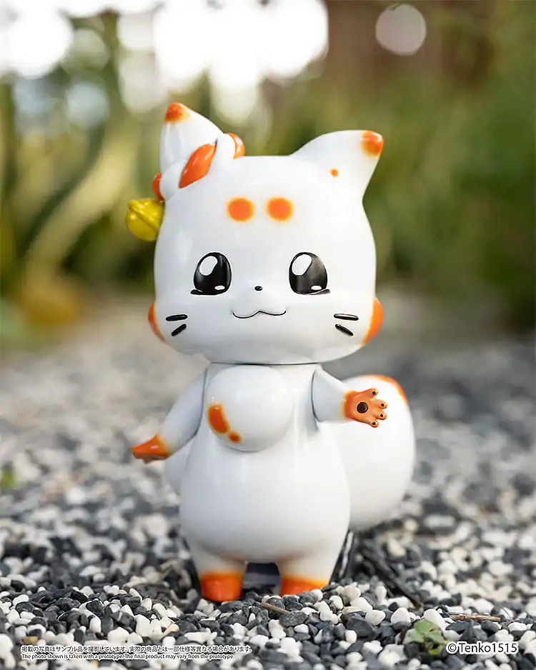Little Fox with Two Tails Vinyl Figure Chibi Creature Tenko 15 cm product photo