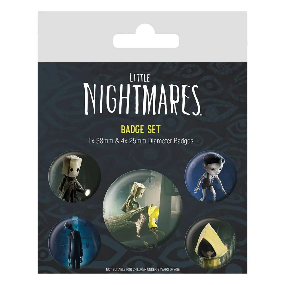 Little Nightmares Pin-Back Buttons 5-Pack Little Nightmares II termékfotó