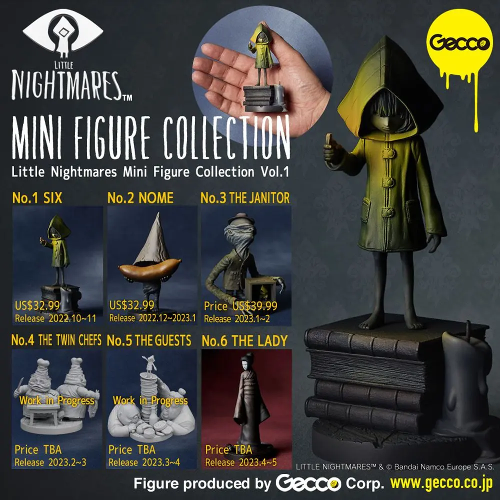 Little Nightmares Mini Figure Collection PVC Statue The Janitor 10 cm product photo