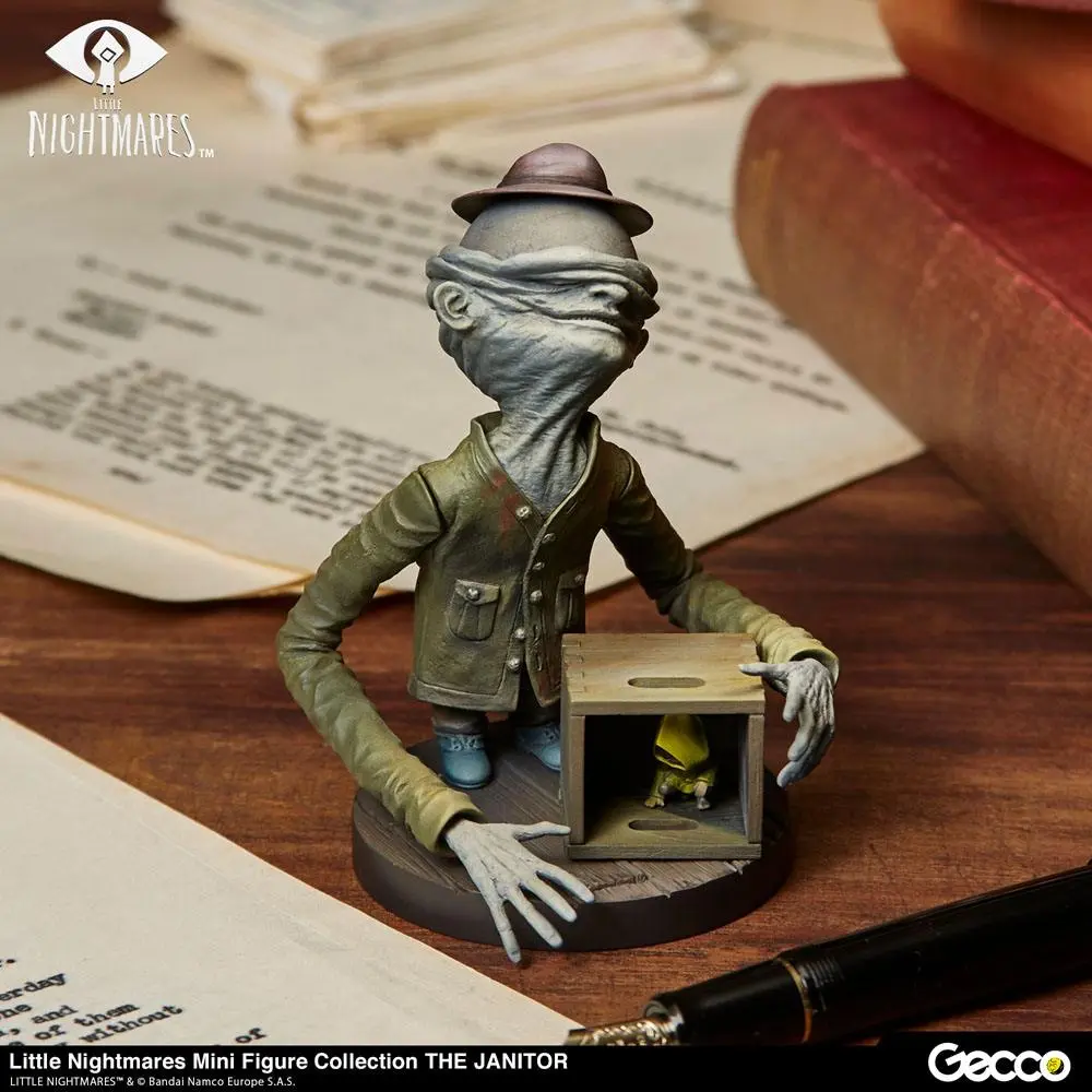 Little Nightmares Mini Figure Collection PVC Statue The Janitor 10 cm product photo