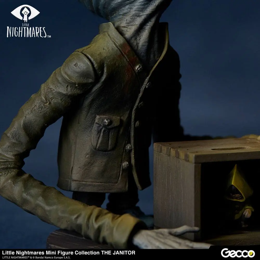 Little Nightmares Mini Figure Collection PVC Statue The Janitor 10 cm product photo