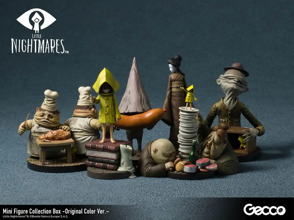 Little Nightmares PVC Mini Figures 6-Pack Original Color Ver. product photo