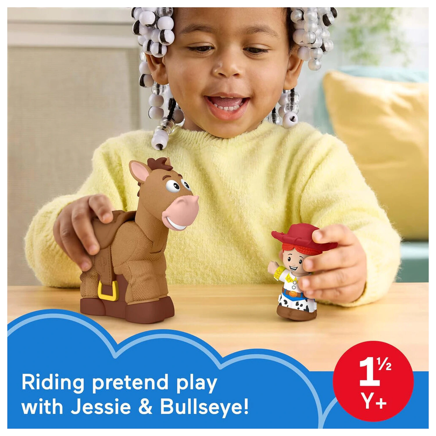 Little People Colletor Bobbin Bullseye & Jessie figures set product photo