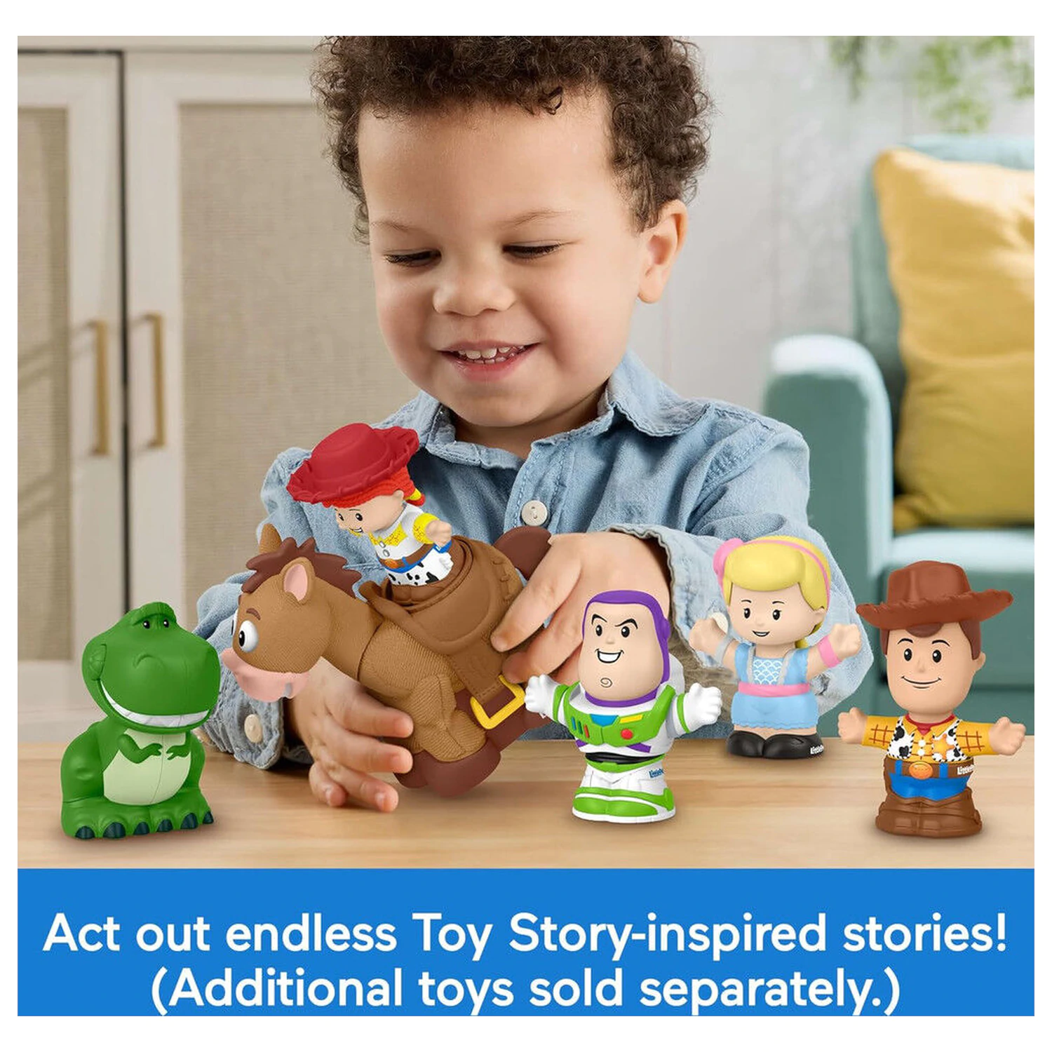 Little People Colletor Bobbin Bullseye & Jessie figures set product photo