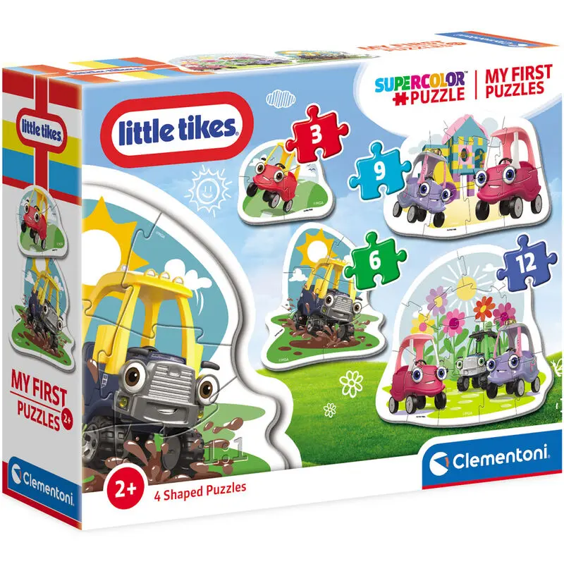 Little Tikes puzzle 3+6+9+12pcs product photo