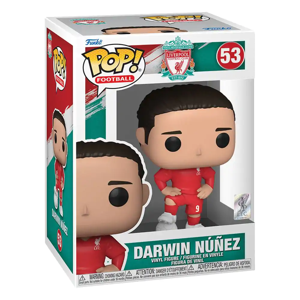 Liverpool F.C. POP! Football Vinyl Figure Darwin Núñez 9 cm termékfotó