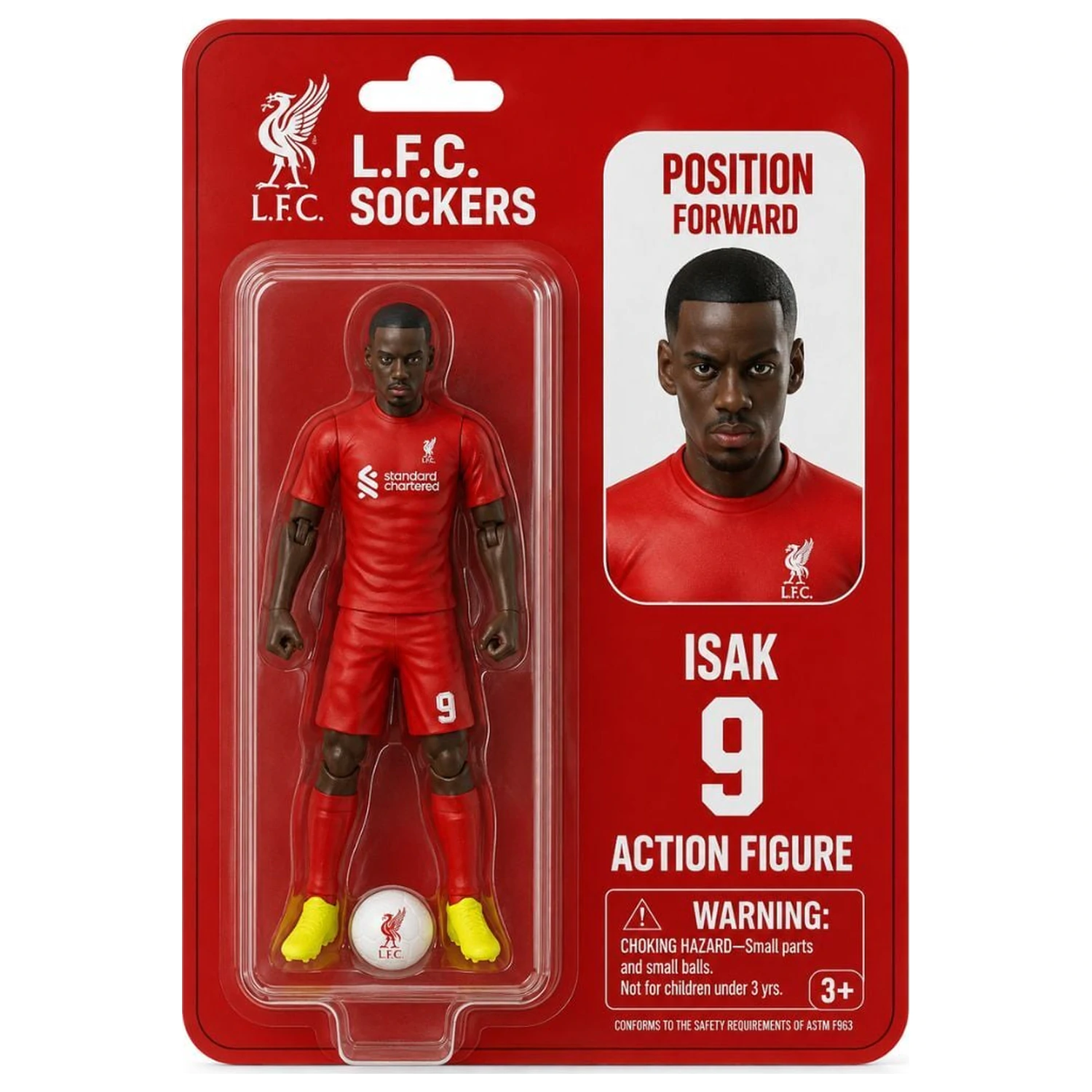 Liverpool F.C. Isak Action figure 10cm product photo