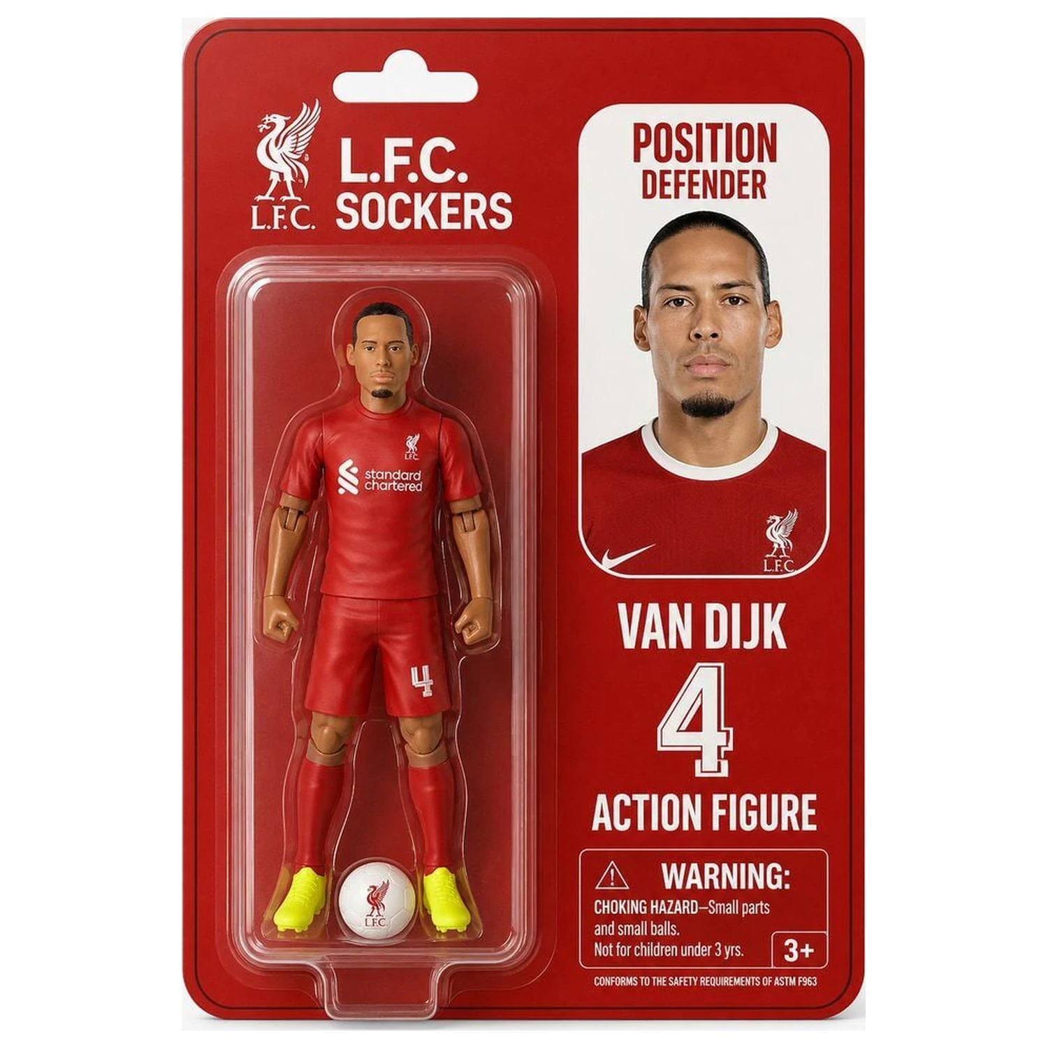 Liverpool F.C. Van Dijk Action figure 10cm product photo