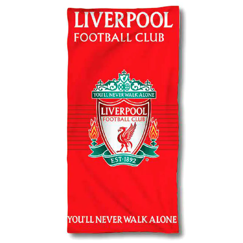 Liverpool microfibre beach towel product photo