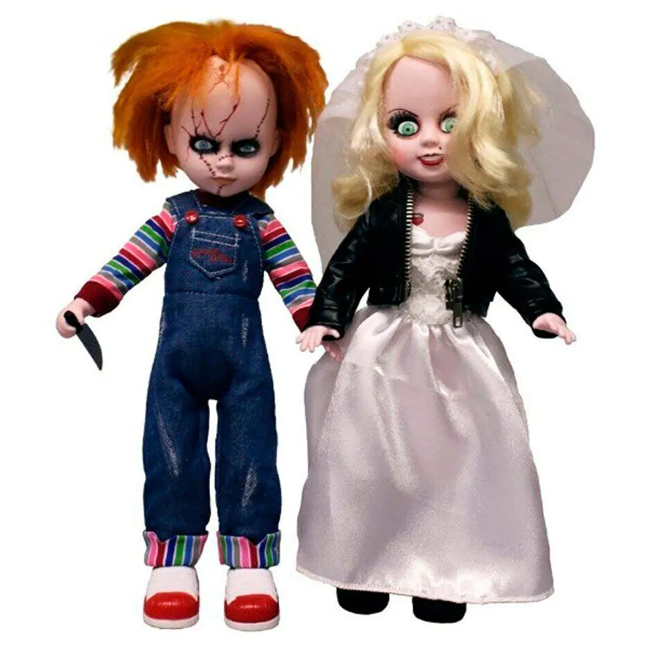 Living Dead Dolls Chucky and Tifanny pack 2 figures 25cm product photo