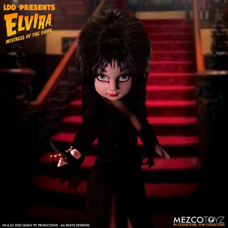 Elvira Mistress of the Dark Living Dead Dolls Doll Elvira 25 cm product photo