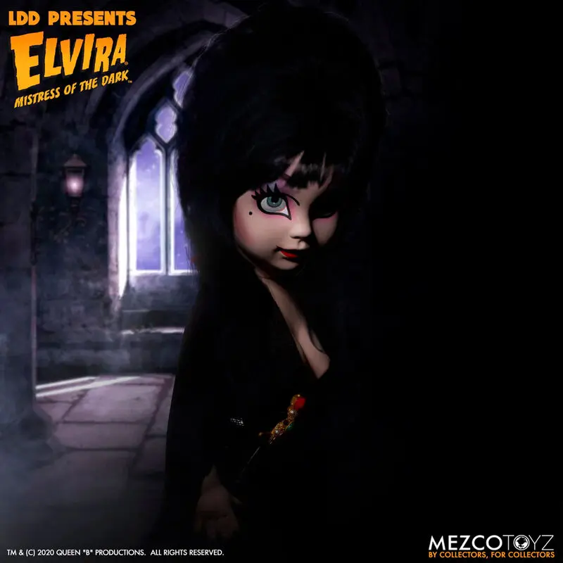 Elvira Mistress of the Dark Living Dead Dolls Doll Elvira 25 cm product photo