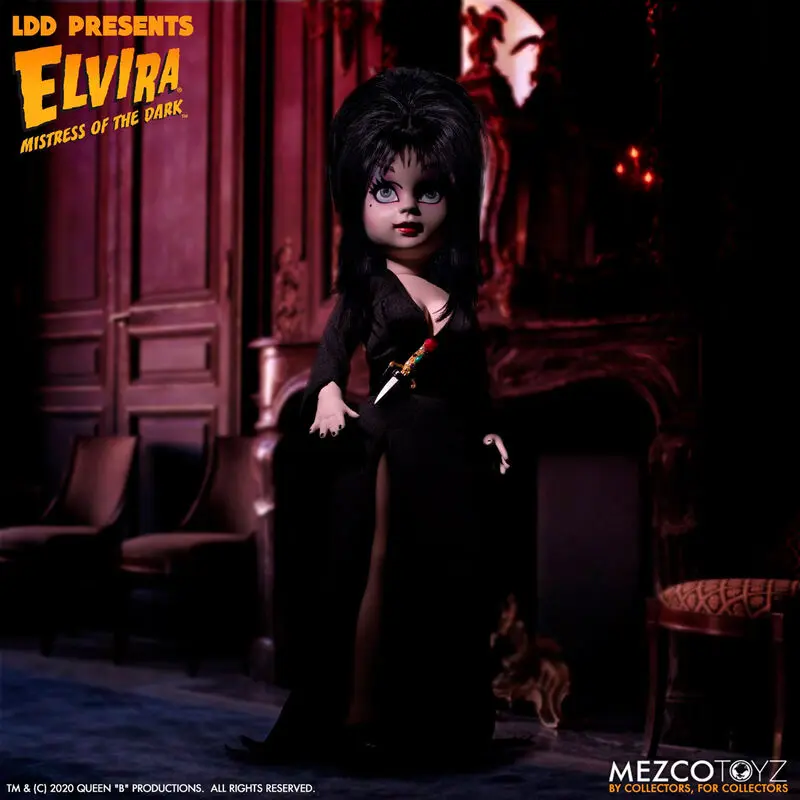 Elvira Mistress of the Dark Living Dead Dolls Doll Elvira 25 cm product photo