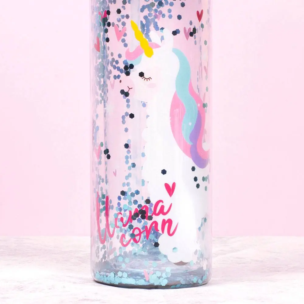 Llama Water Bottle Llamacorn product photo