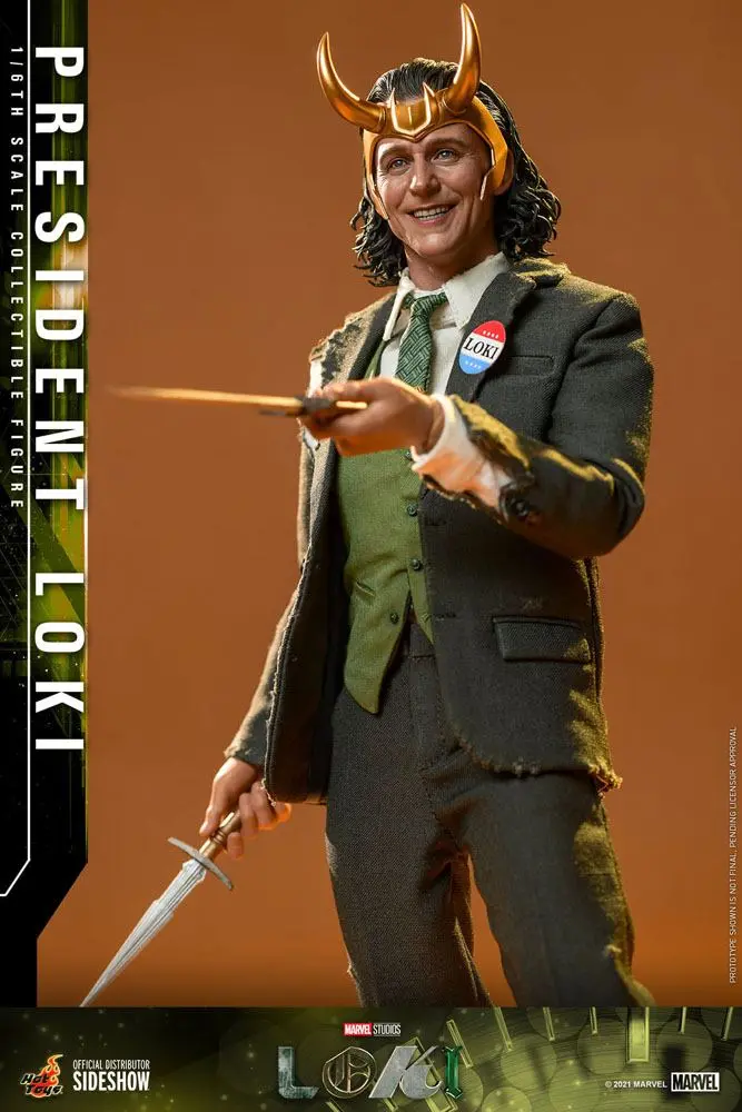 Loki Action Figure 1/6 President Loki 31 cm termékfotó