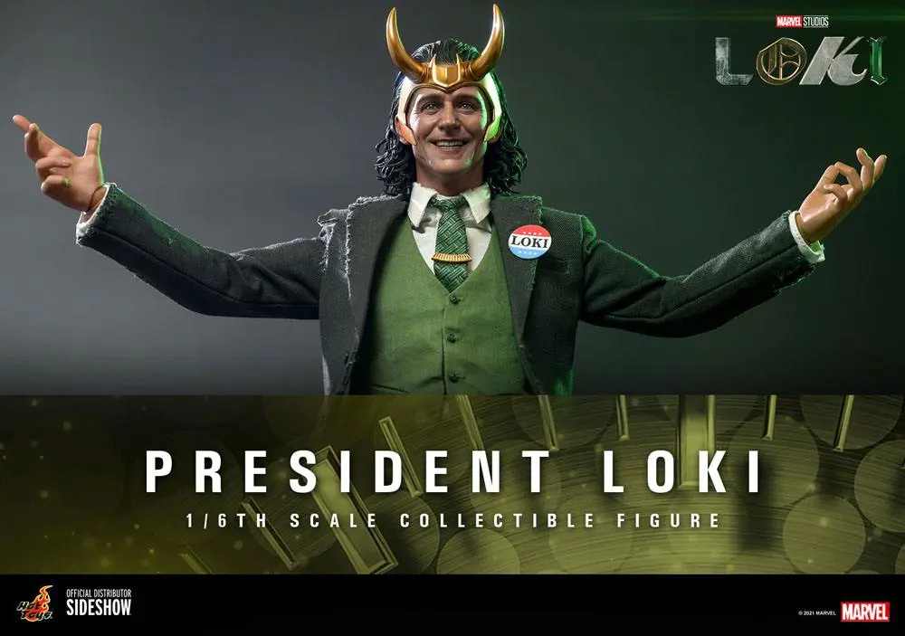 Loki Action Figure 1/6 President Loki 31 cm termékfotó