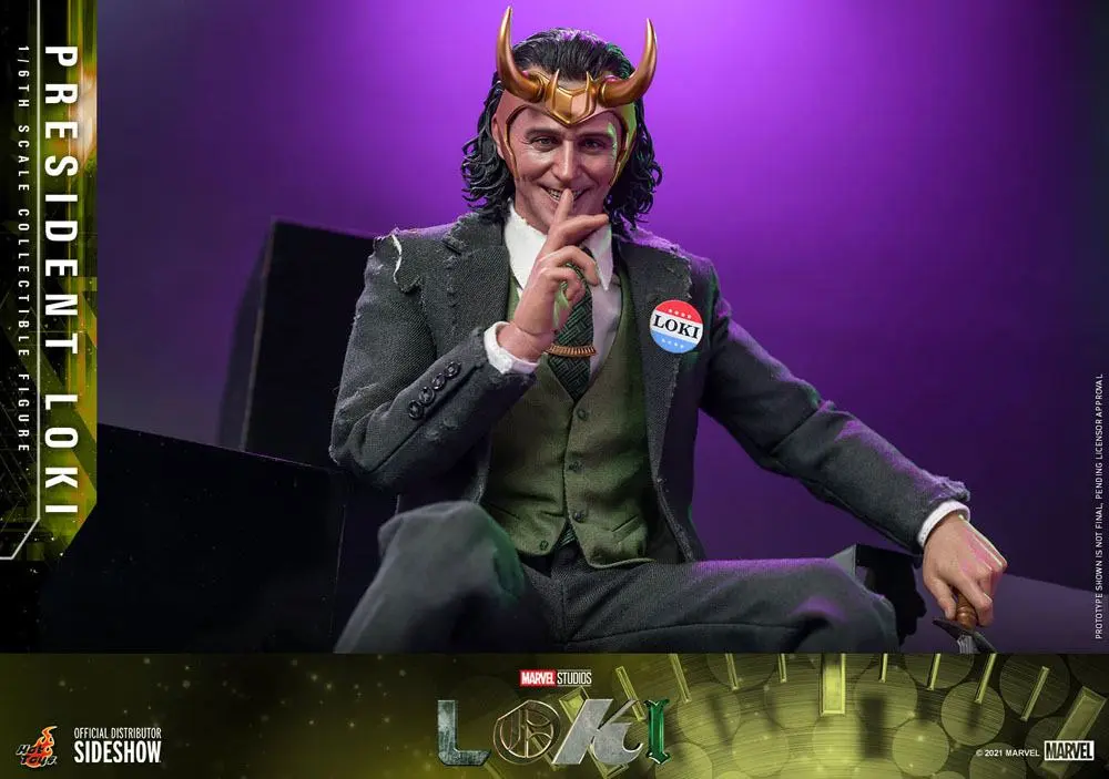 Loki Action Figure 1/6 President Loki 31 cm termékfotó