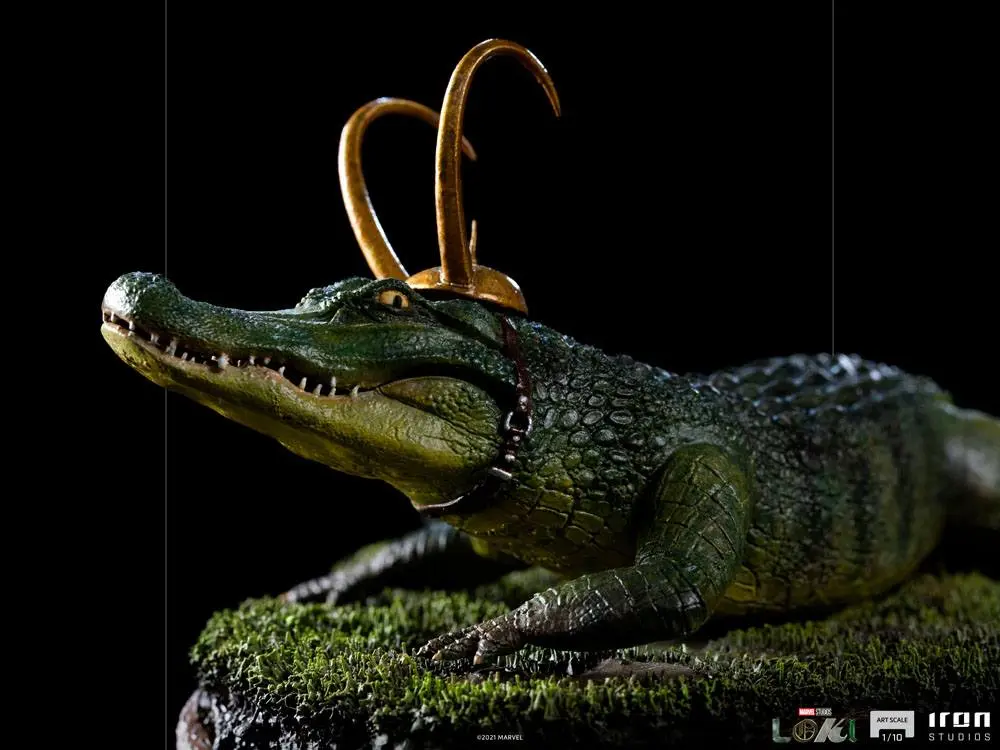 Loki Art Scale Statue 1/10 Alligator 15 cm product photo