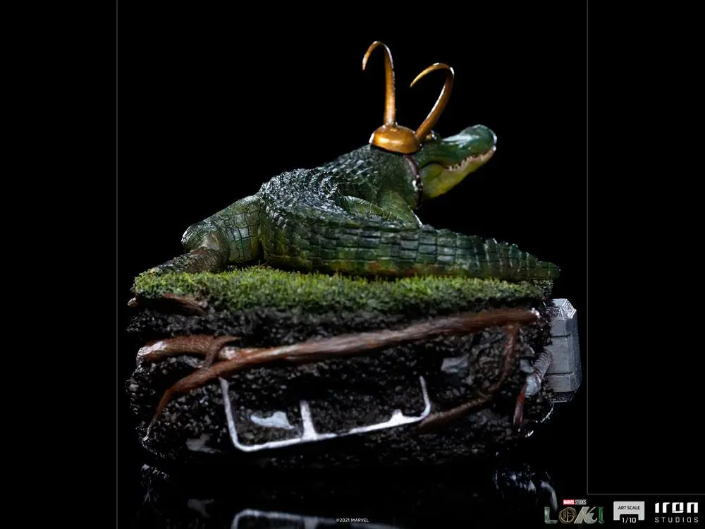 Loki Art Scale Statue 1/10 Alligator 15 cm product photo