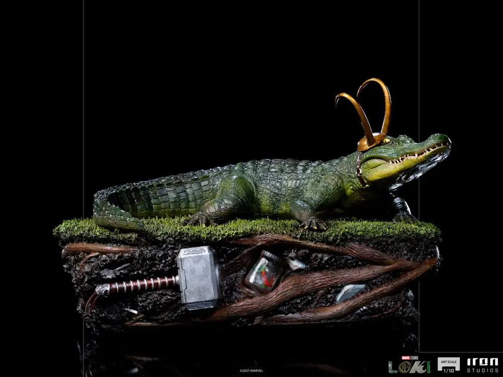 Loki Art Scale Statue 1/10 Alligator 15 cm product photo