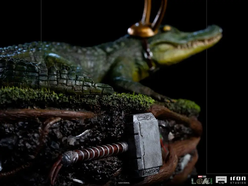 Loki Art Scale Statue 1/10 Alligator 15 cm product photo