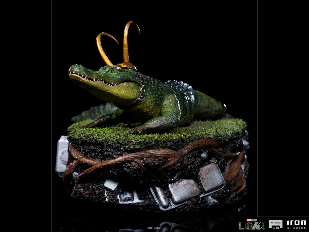 Loki Art Scale Statue 1/10 Alligator 15 cm product photo