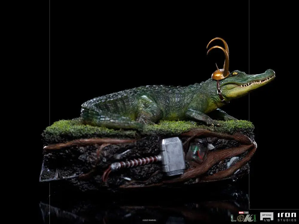 Loki Art Scale Statue 1/10 Alligator 15 cm product photo