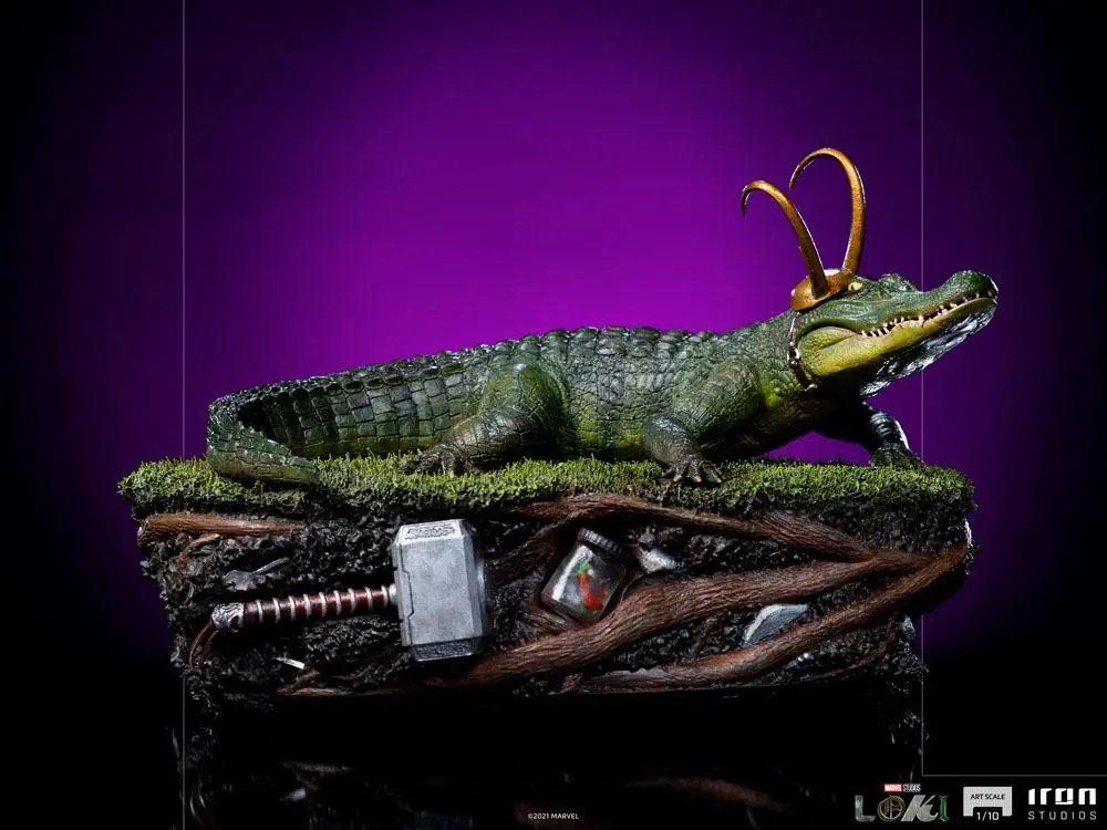 Loki Art Scale Statue 1/10 Alligator 15 cm product photo