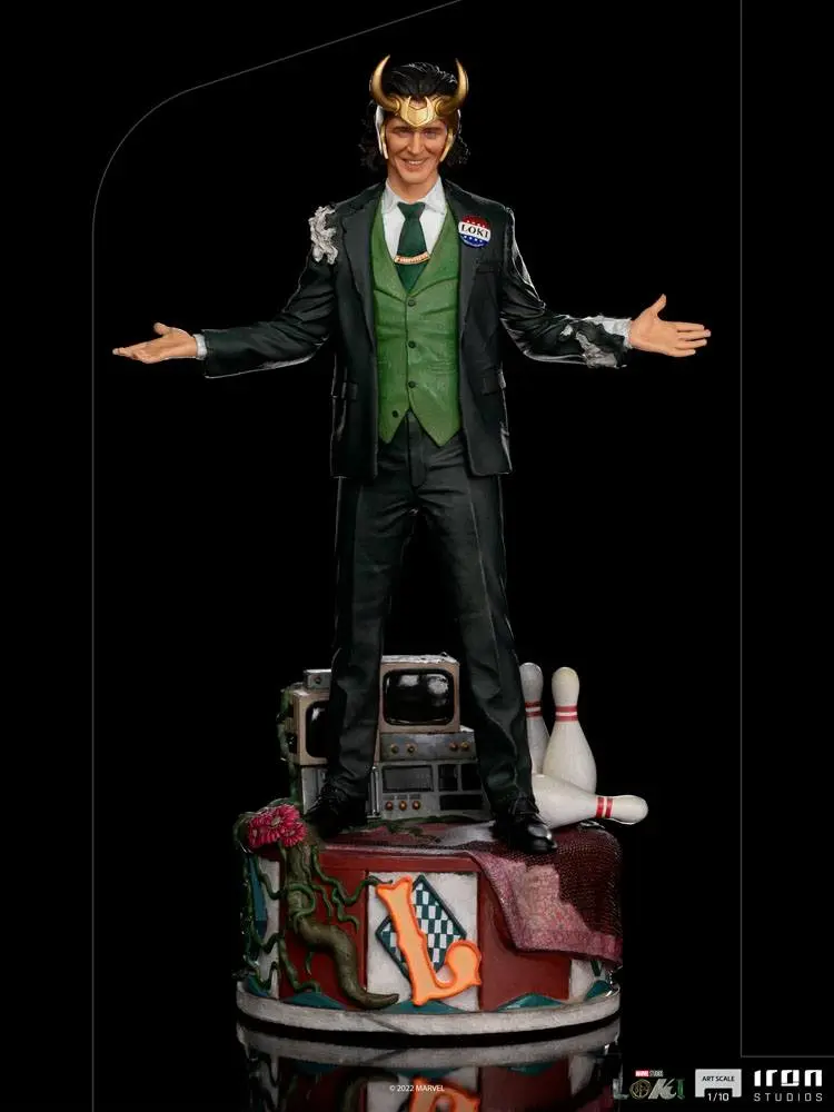 Loki Art Scale Statue 1/10 Loki President Variant 25 cm product photo