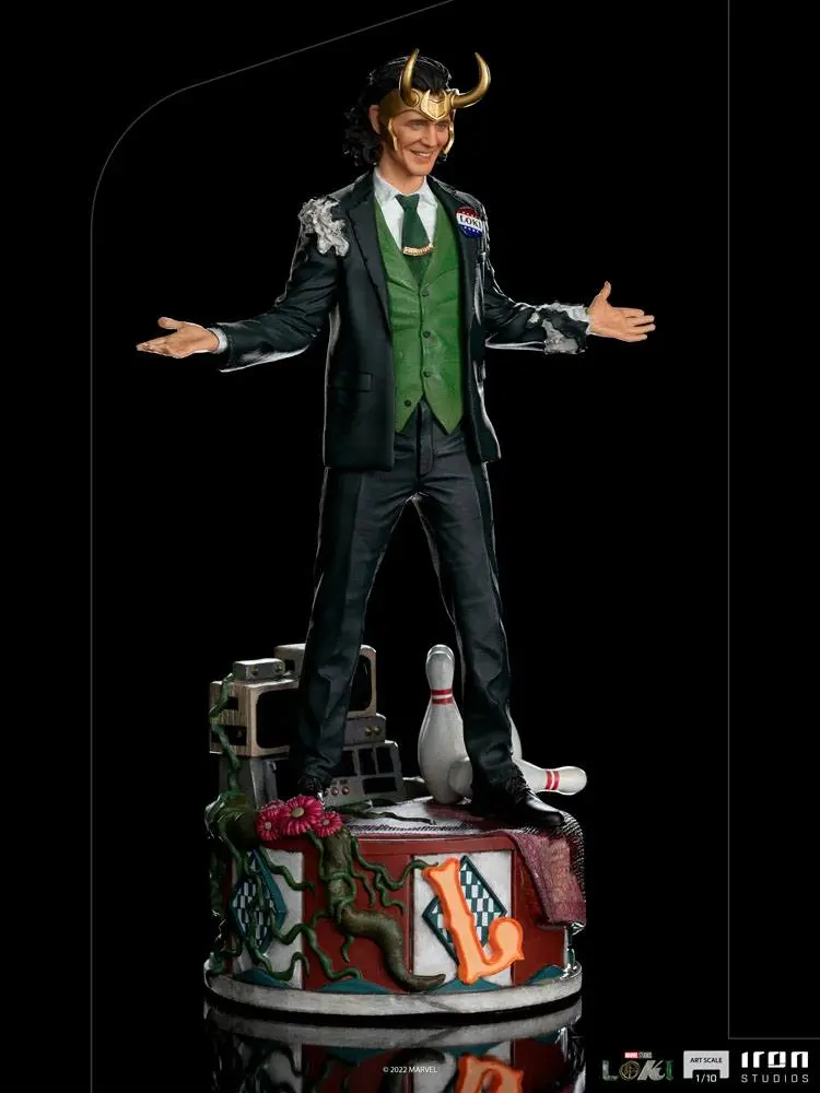Loki Art Scale Statue 1/10 Loki President Variant 25 cm product photo