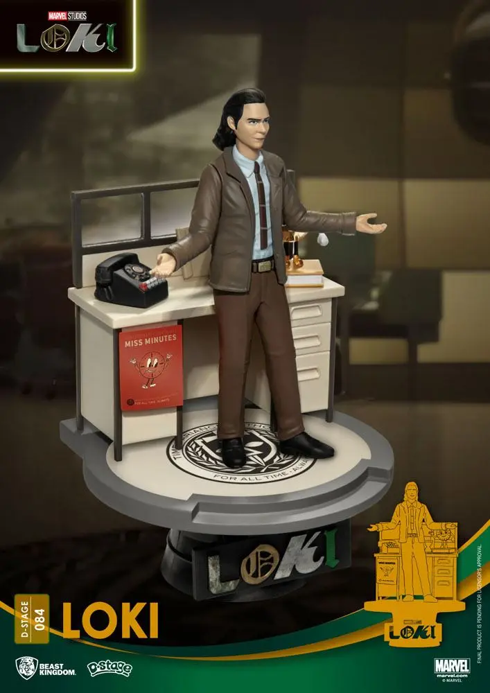 Loki D-Stage PVC Diorama Loki Closed Box Version 16 cm product photo
