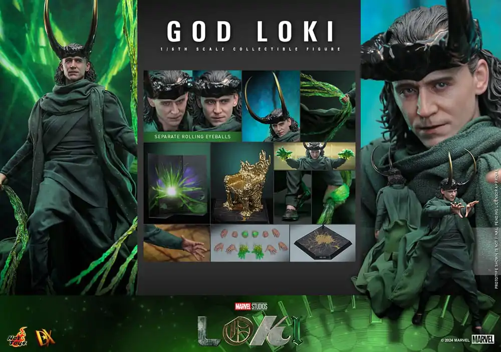 Loki DX Action Figure 1/6 God Loki 31 cm product photo