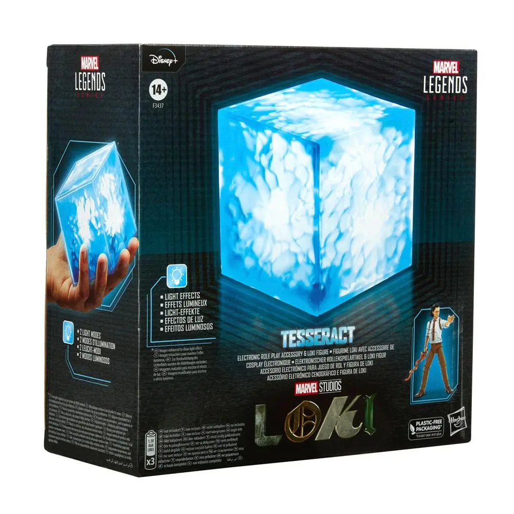Loki Marvel Legends Electronic Roleplay Replica 1/1 Tesseract with Loki Action Figure 15 cm product photo