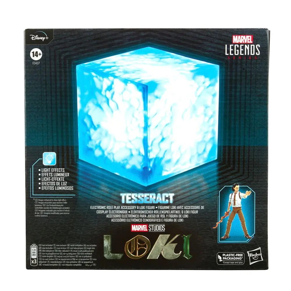 Loki Marvel Legends Electronic Roleplay Replica 1/1 Tesseract with Loki Action Figure 15 cm product photo