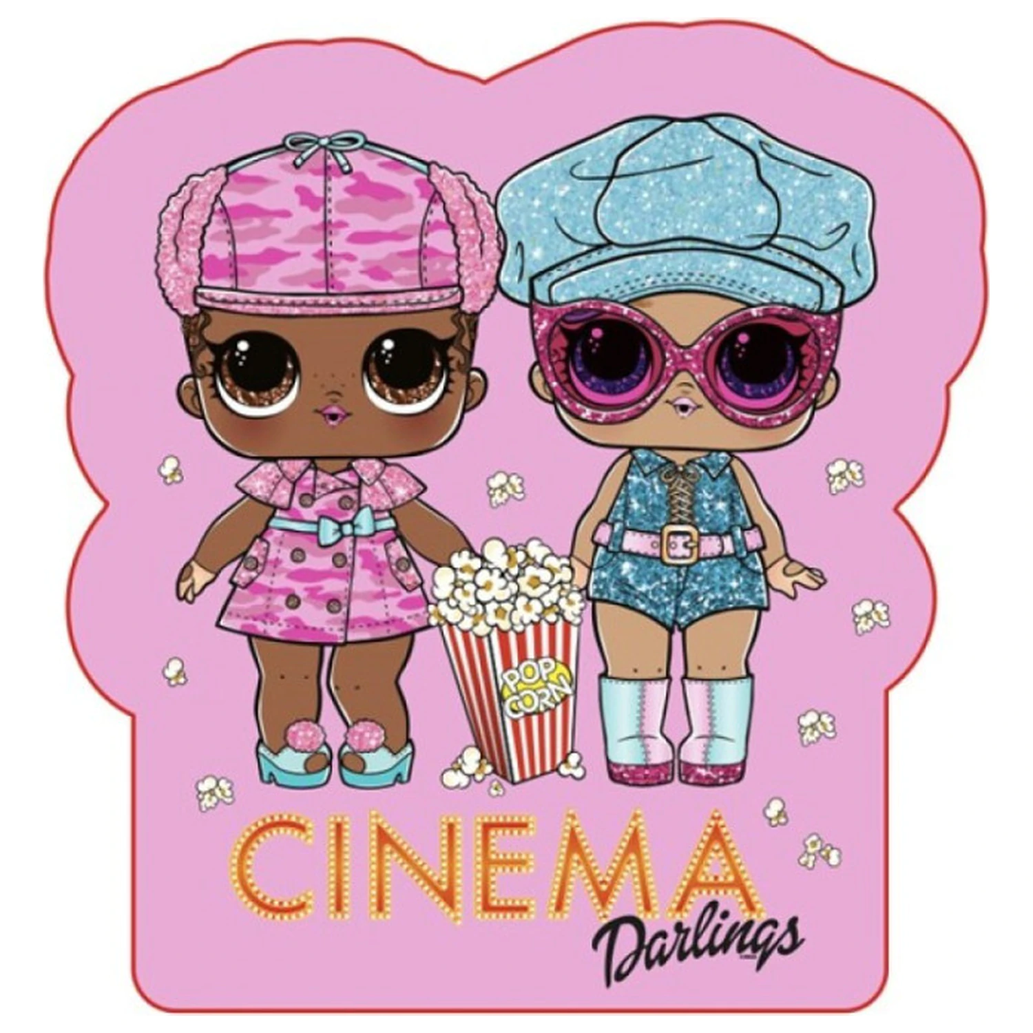 LOL Surprise Cinema decorative pillow, shaped cushion product photo