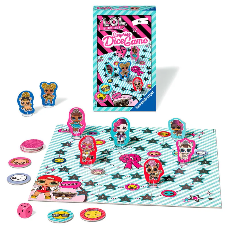 LOL Surprise Dice game travel board game product photo